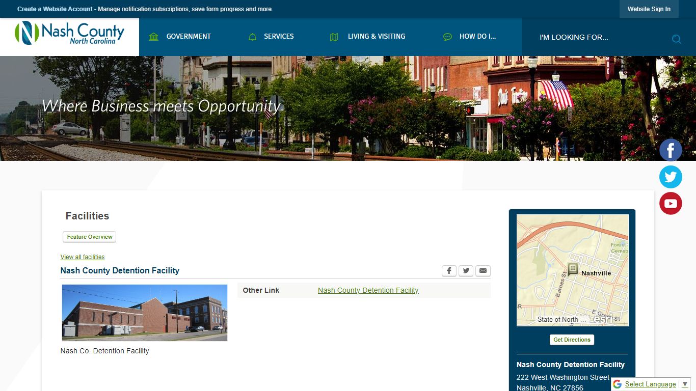 Facilities • Nash County, NC • CivicEngage